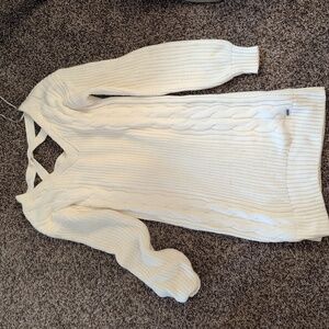 Women's Hollister cable knit sweater dress